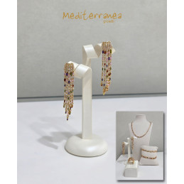 ORECCHINI RAINBOW pendenti