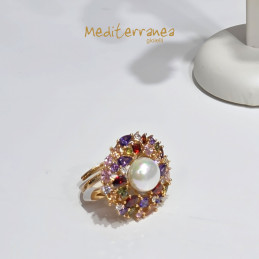 ANELLO rainbow perla