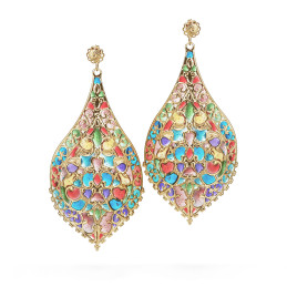 ORECCHINI BRONZO SMALTATO...